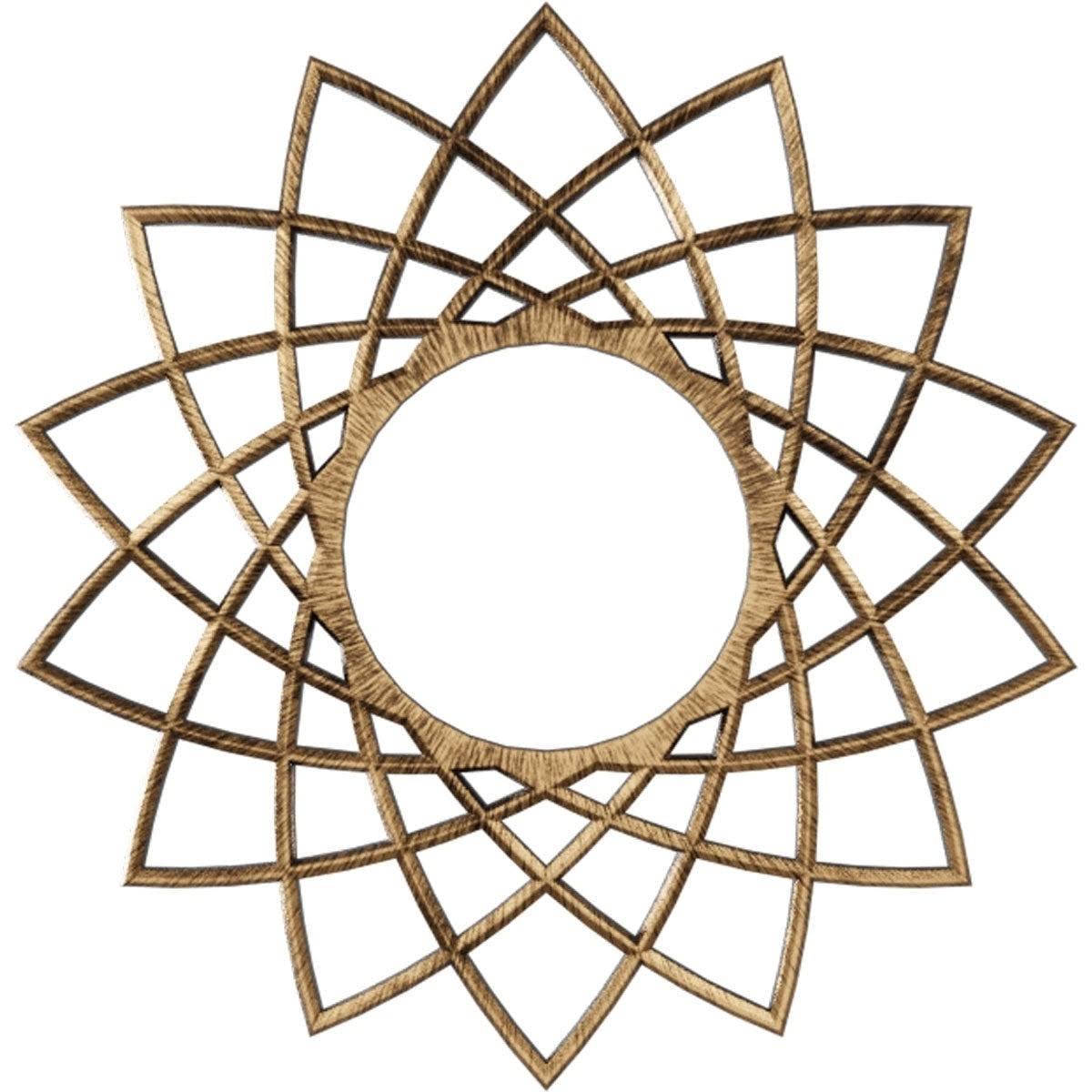 40x22OD x 15 3/8x22ID x 1x22P PVC Pierced Ceiling Medallion F83922