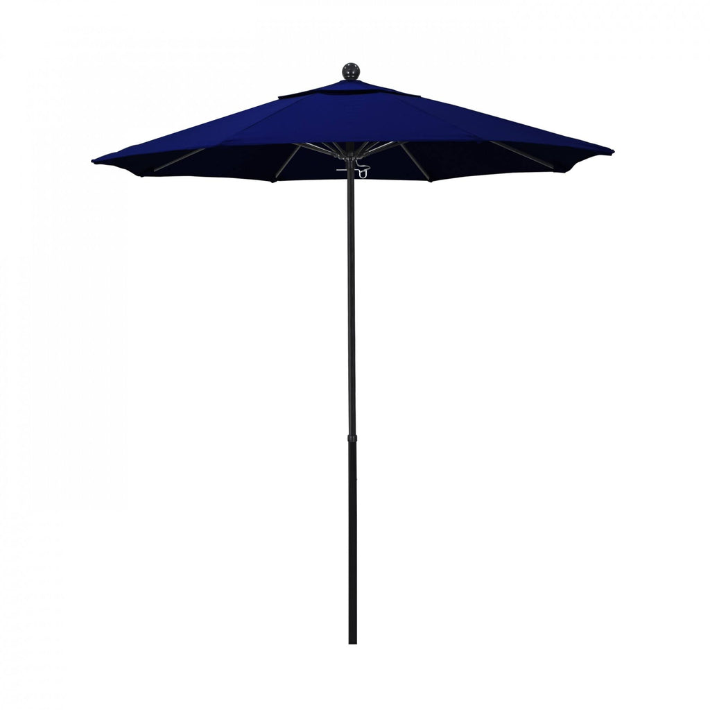 Fiberglass Pole Patio Umbrella, True Blue, 7.5 Q93124