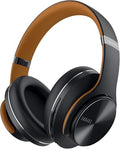 Bluetooth Headphones Over Ear, 90 Hours Playtime, Wireless, Noise Isolating, HiFi Stereo, Black K498
