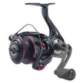 Black Size 30 Spinning Fishing Reel with 6.0:1 Gear Ratio U7818