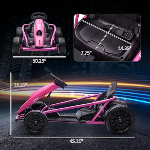 White 24V Electric Go Kart N7517