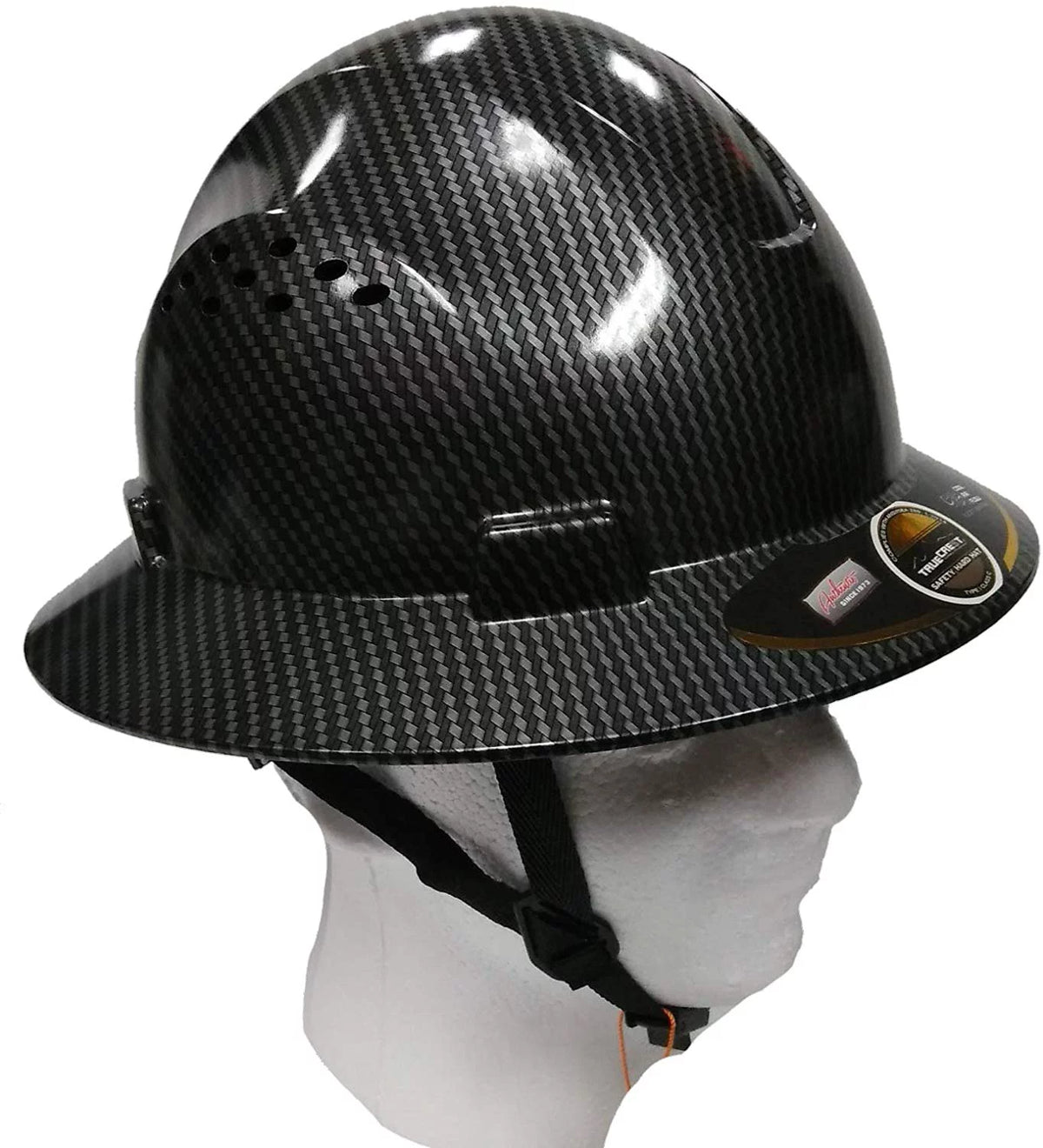 Black Full Brim Hard Hat Y1815