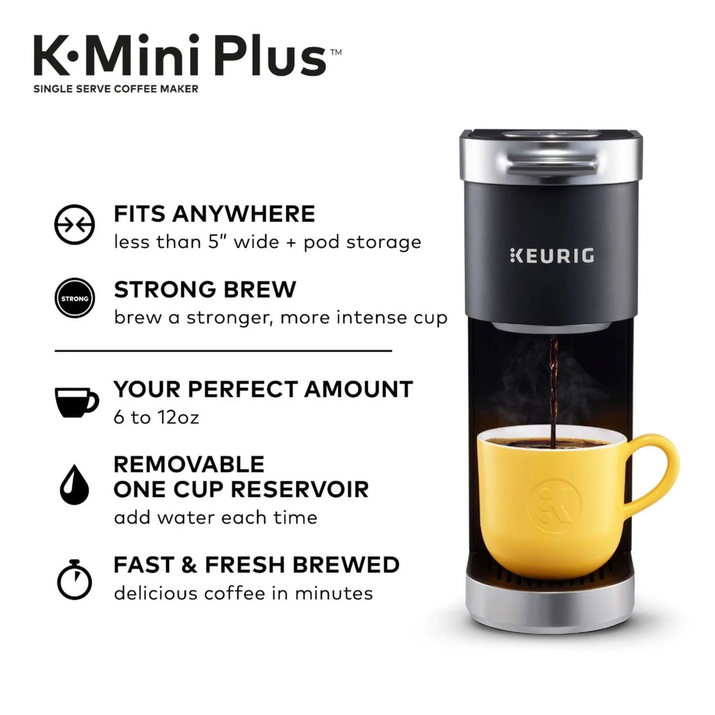 Single Serve K-Cup Pod Coffee Maker Matte Black N882
