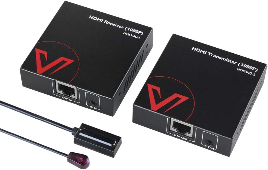 HDMI Extender Over Cat5e/6a/7 with IR Remote Control J230181
