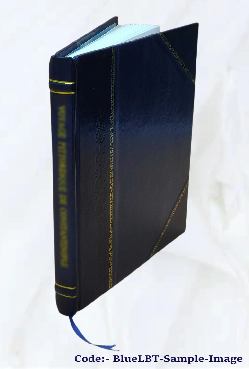 1847 Leather Bound Book P382