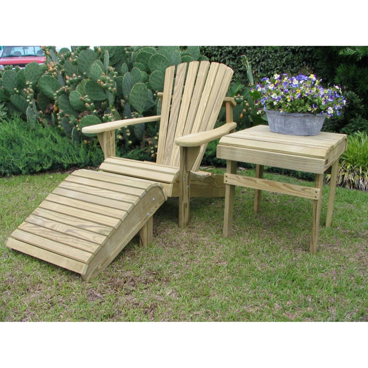 Adirondack Chair with Comfort Back & Contoured Seat Y2253