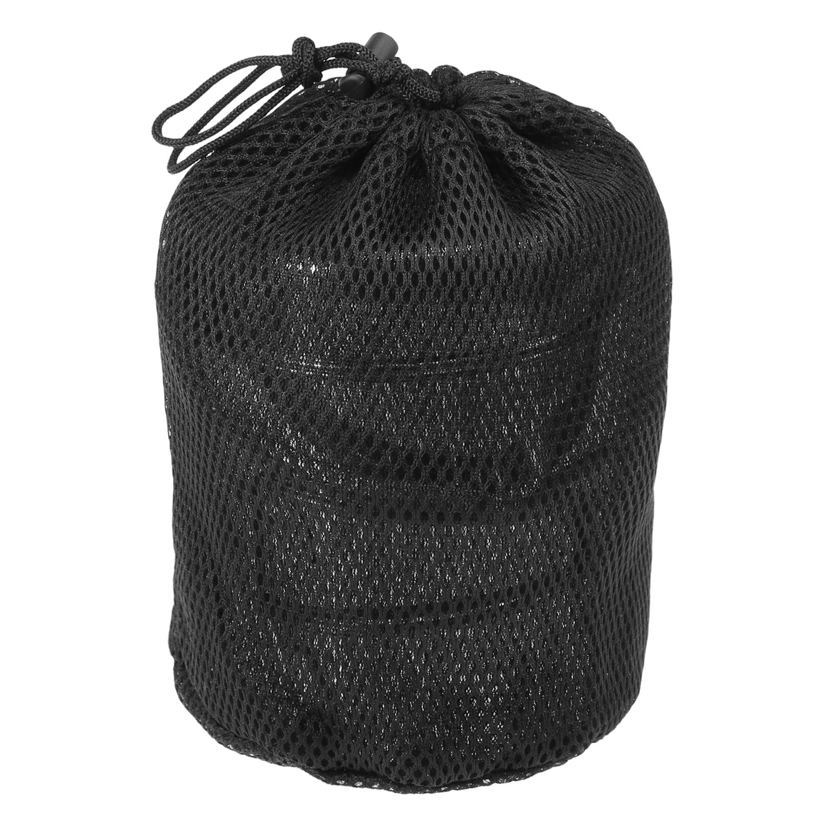 1L Stainless Steel Portable Camping Pot with Foldable Handle H7175