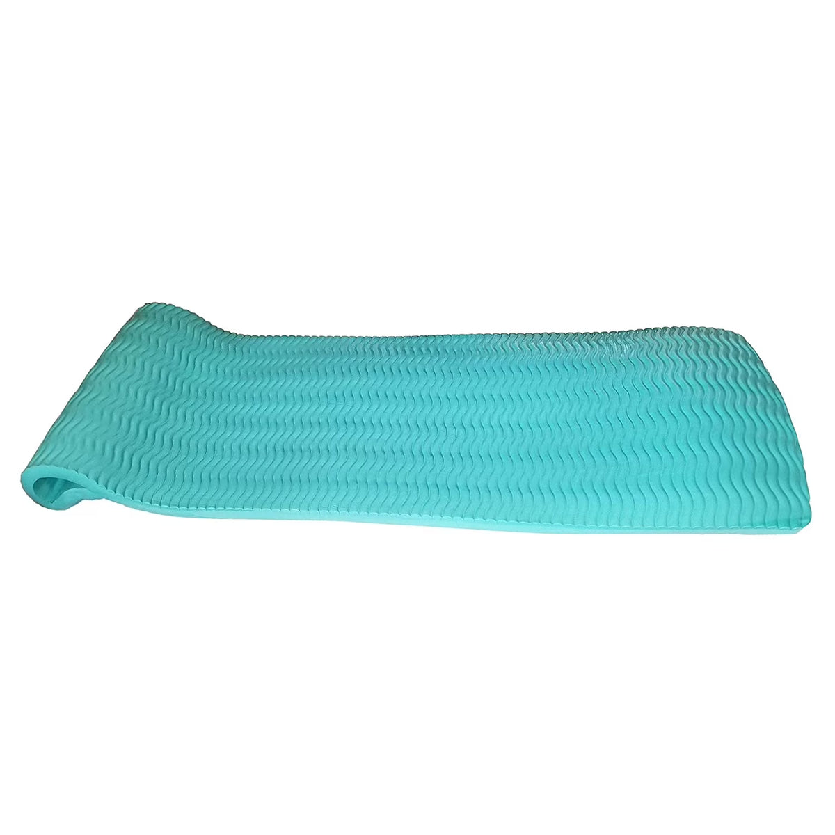 Seafoam Blue Foam Swimming Pool Lounger Mat Z29313