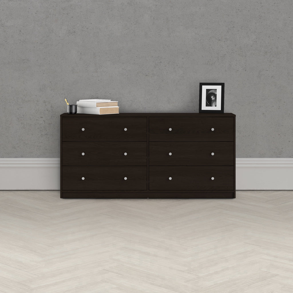 6 Drawer Double Dresser B95892