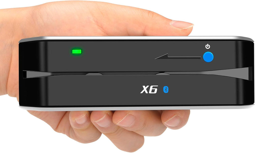 X6 Bluetooth Card Reader Writer USB 3 Tracks Swipe Encoder O62094