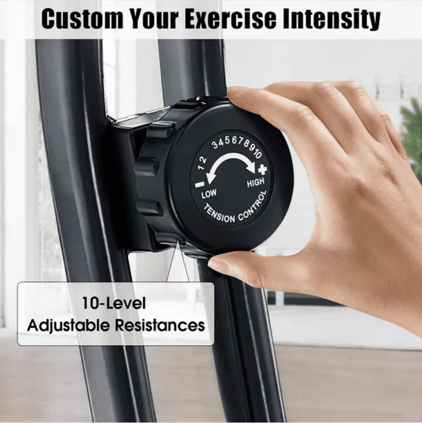 Folding 3-in-1 Recumbent Exercise Bike E587