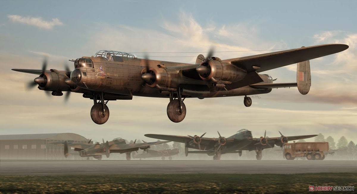 Avro Lancaster B.II Model Kit (1:72 Scale) I23122