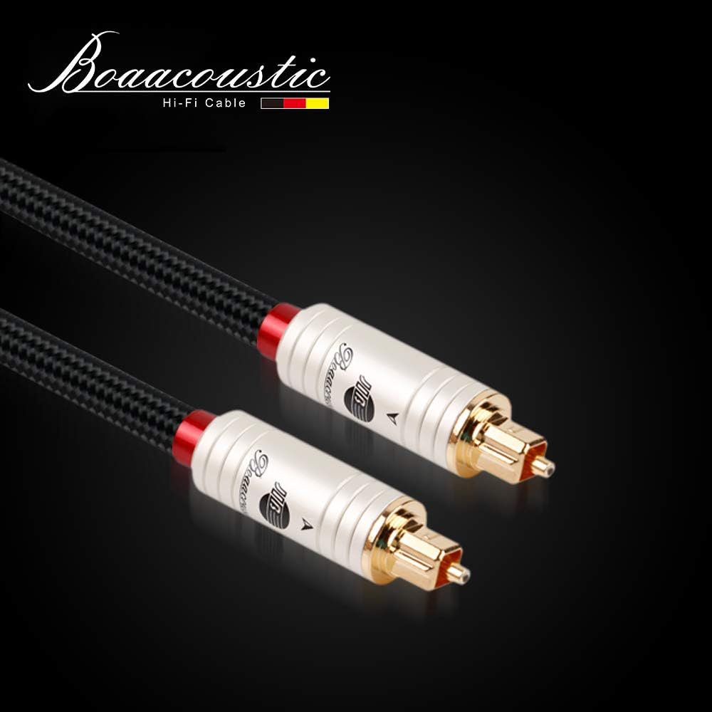 Fiber Optical Audio Cable Toslink Male to Male 6ft K47702