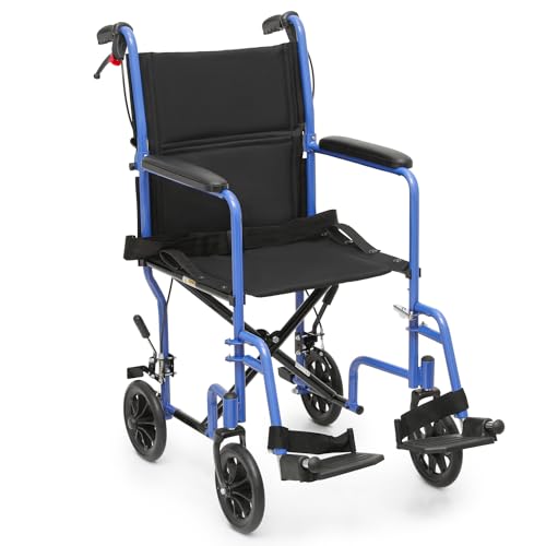 Lightweight 16 Inch Seat Wheelchair with Locking Hand Brakes H25318