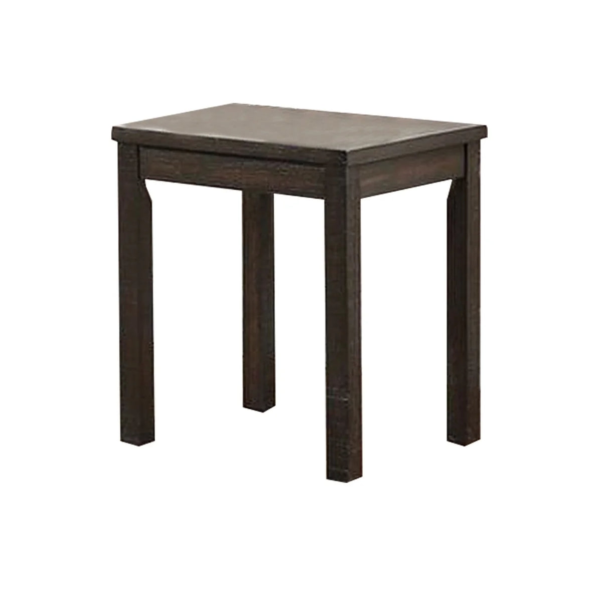 3 Piece Coffee Table and End Table Set Dark Brown N9876