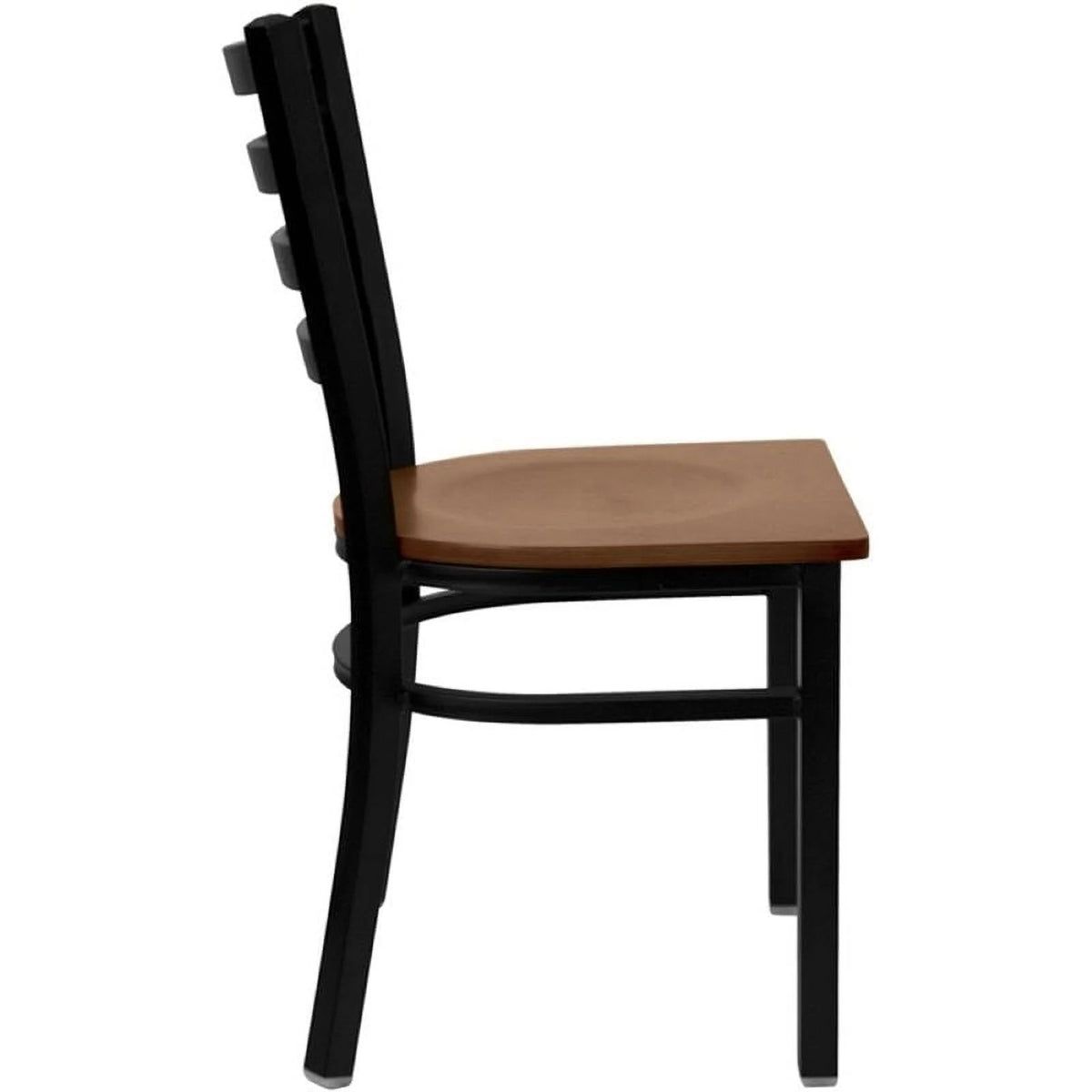 Modern Metal Ladder Back Dining Chair P7434