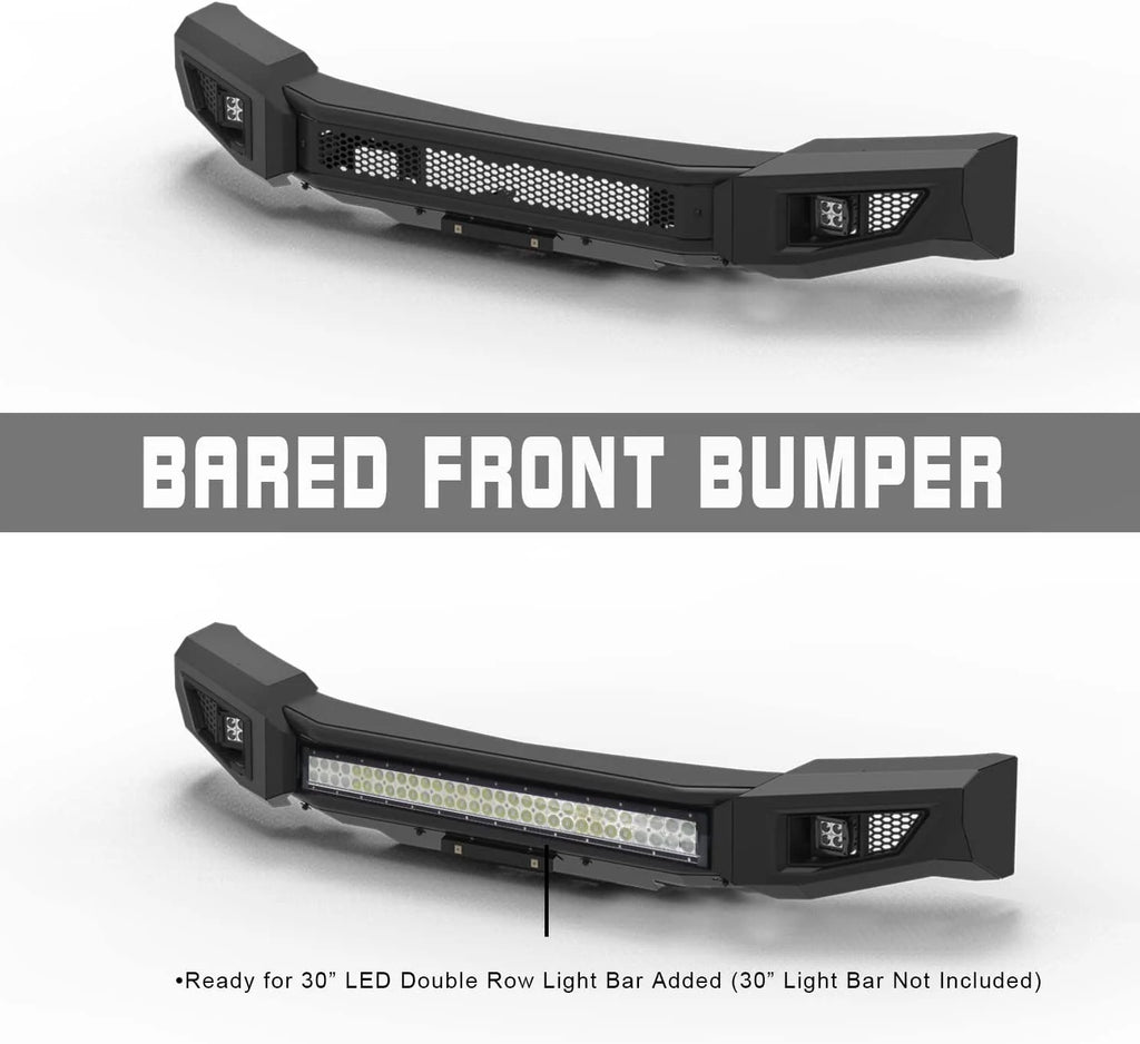 Front Bumper Bull Bar with 2 LED Fog Light D97757