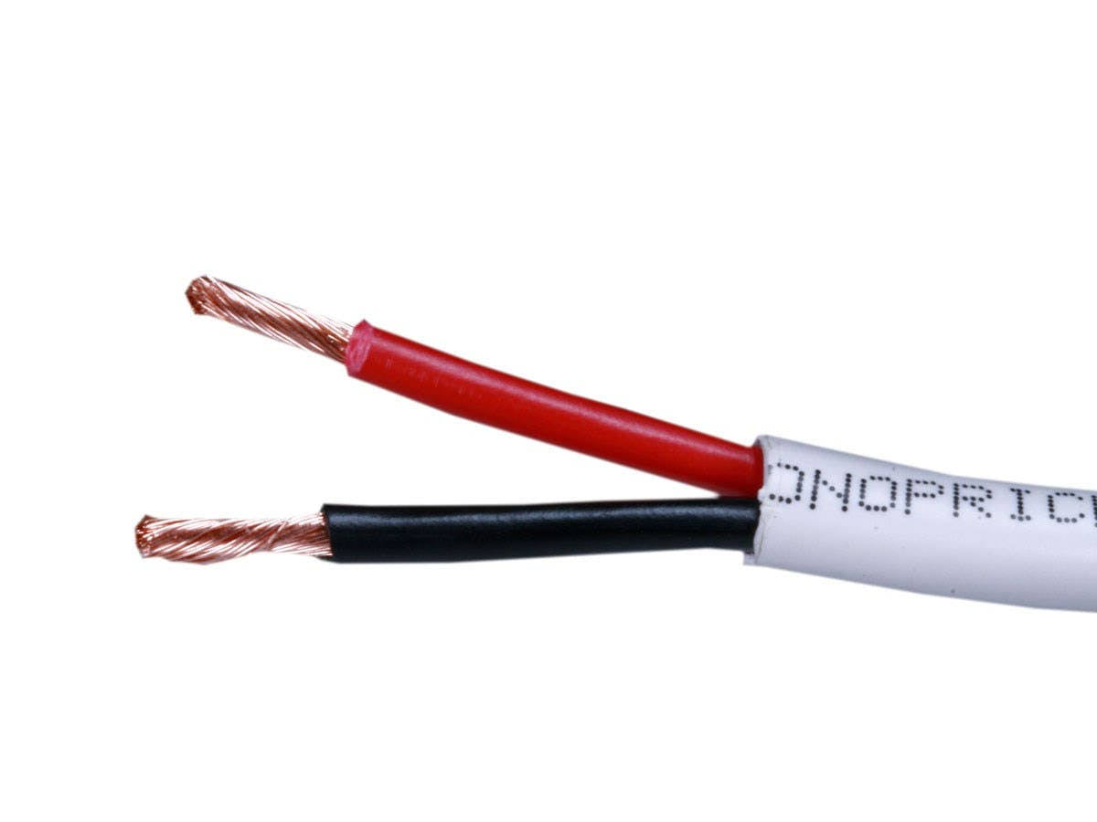 12AWG CL3 Rated 2-Conductor Speaker Wire, 1000ft Y3843