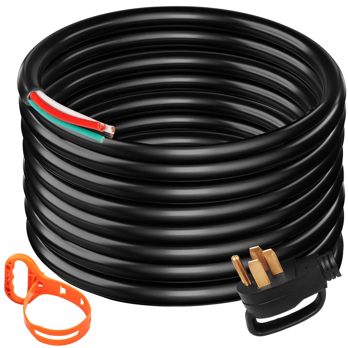 25ft 50Amp STW 6/3+8/1 Electrical Power Cord Y610