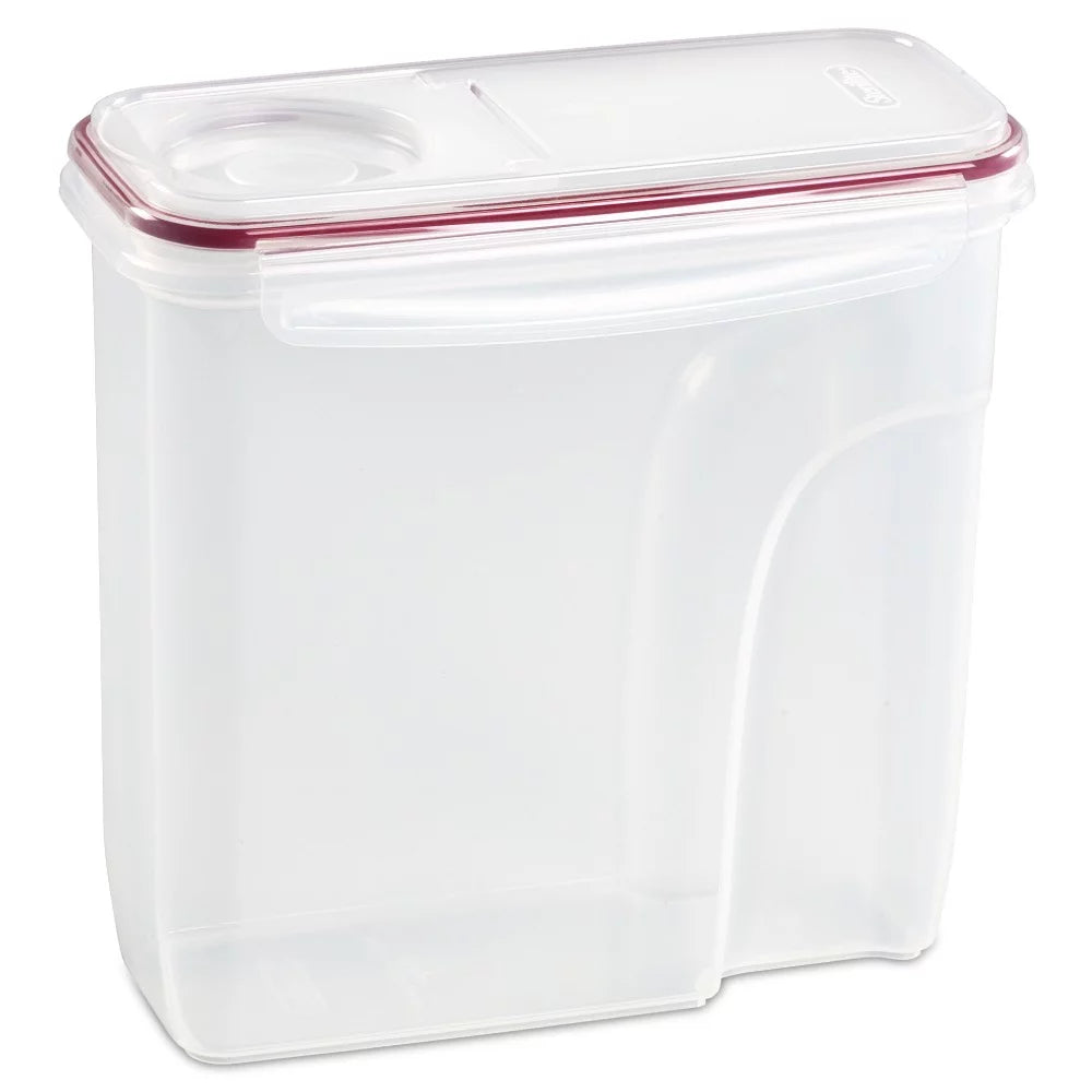 Clear 3-Pack 6 Qt. Cereal Storage Container A61347
