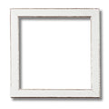 White Beveled Edge Wood Frame P50475