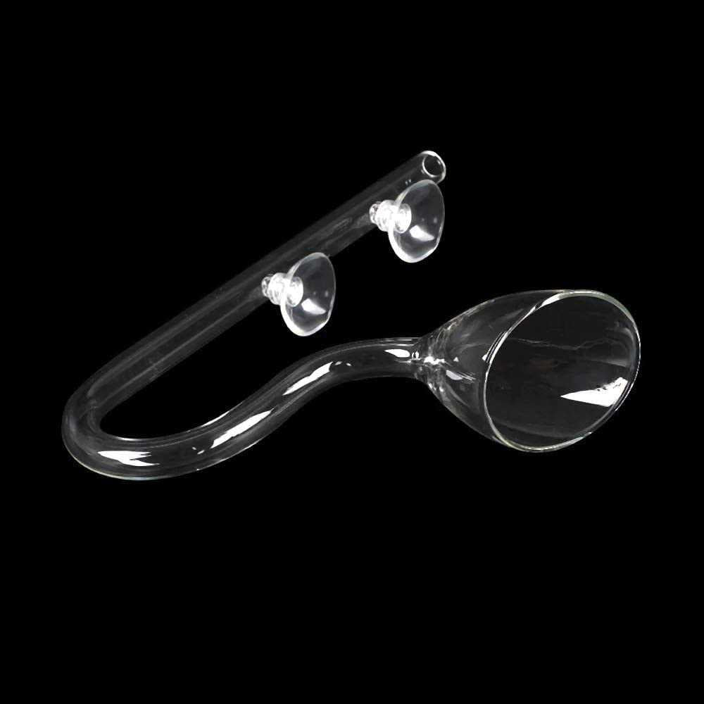 Glass Lily Pipe Set with Skimmer Inflow and Outflow D651