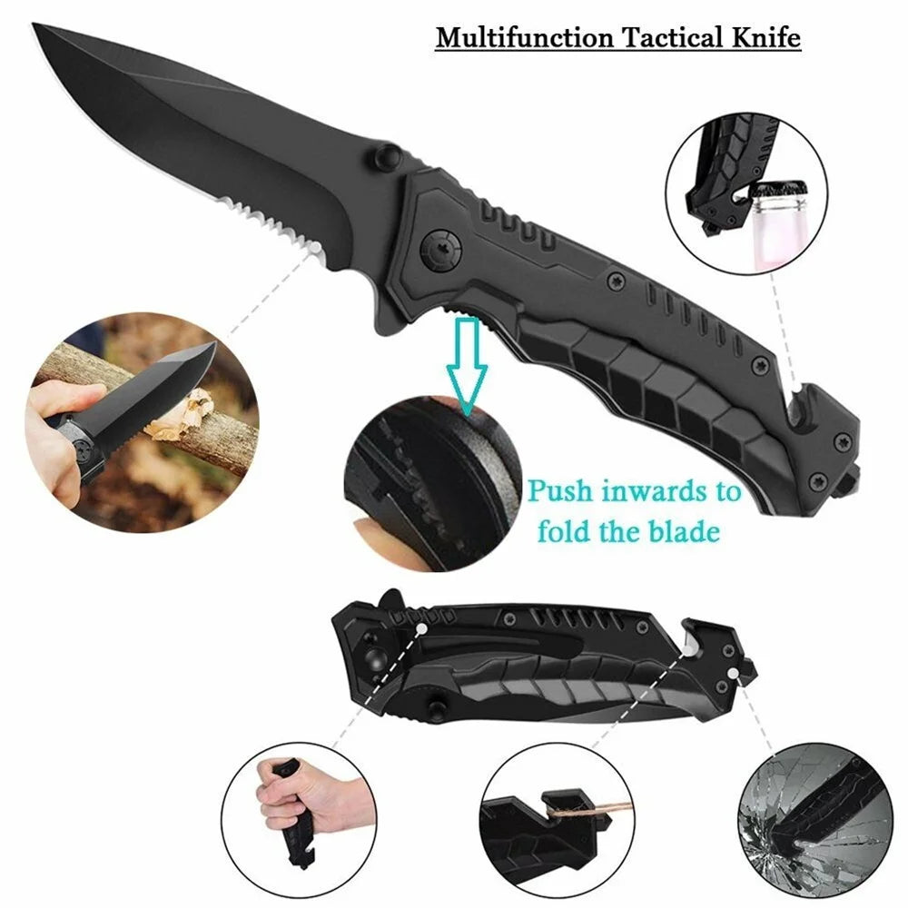 12-in-1 Survival Kit Outdoor Camping Gear Q98387