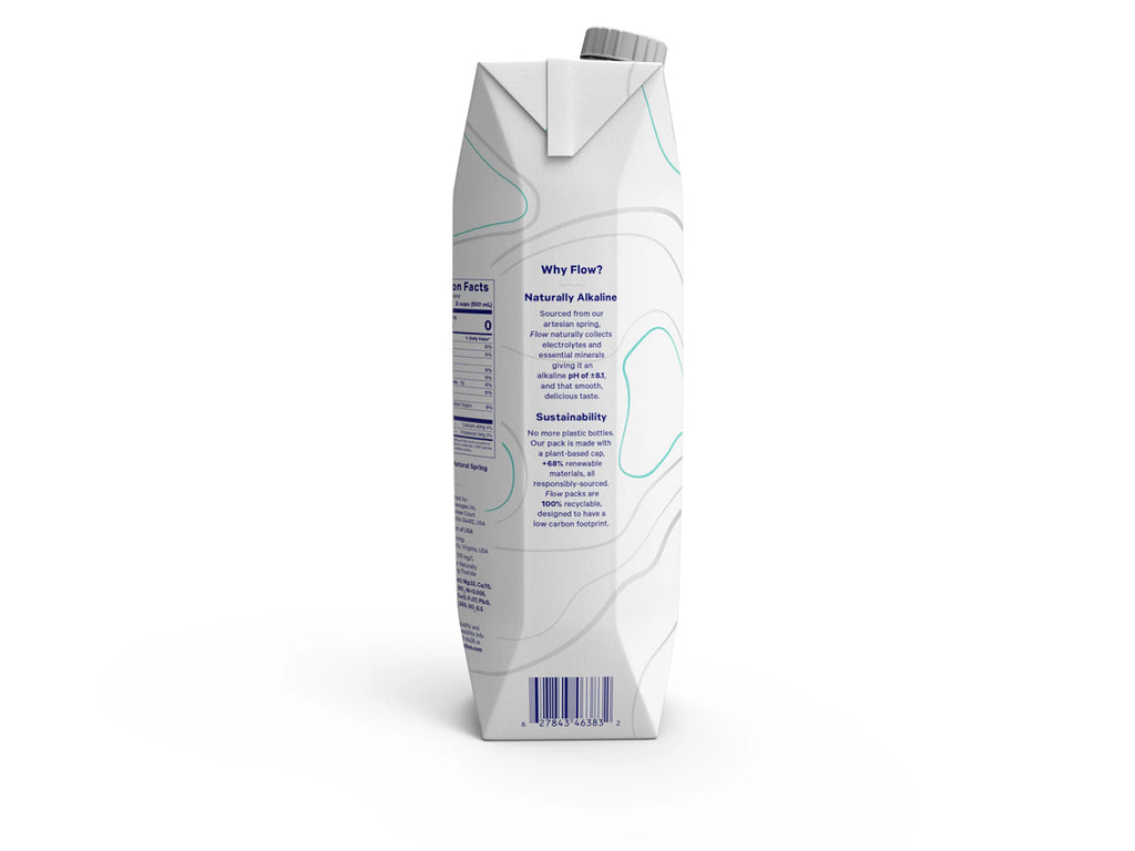 100% Naturally Alkaline Spring Water, 33.8 fl oz, 6 count N8750