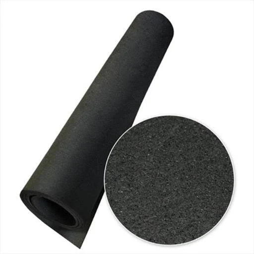 Black Rubber Flooring Mat J504643