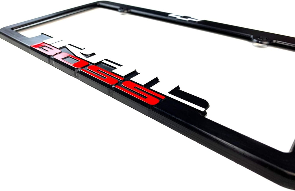 3D Raised Letter License Plate Frames (1-Pair) U338