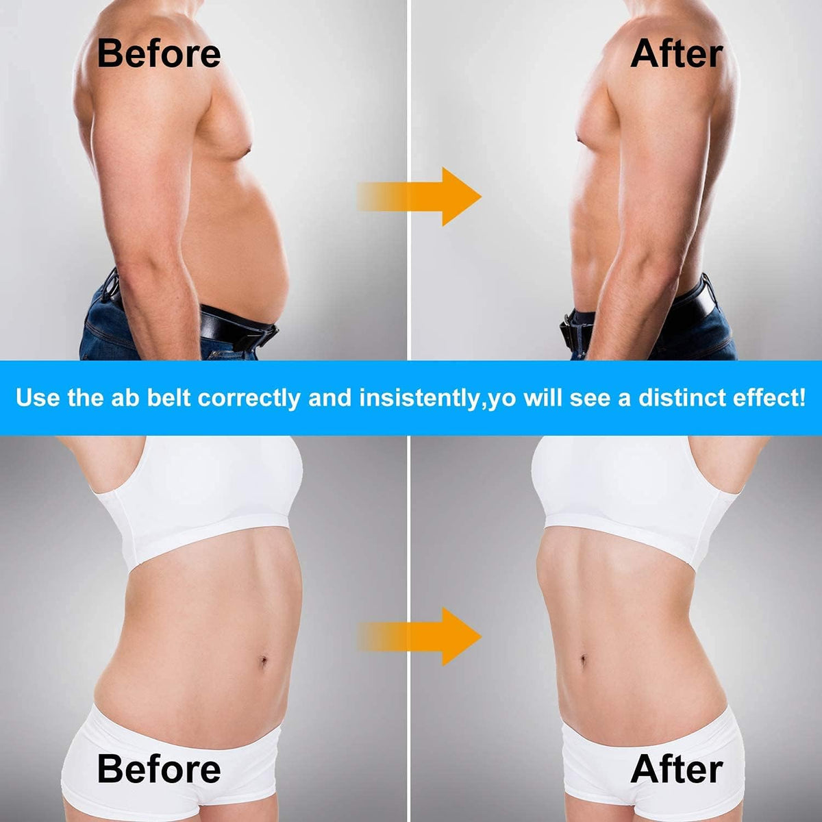 EMS Ab Toning Training Belt Z559