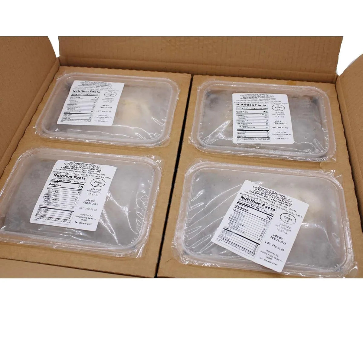 Naturally Smoked Buffalo Milk 4 Pack 450 G L845