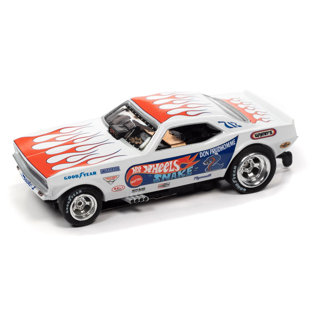 13' Dragstrip Slot Car Set with 2 Variable Speed Cars Q564