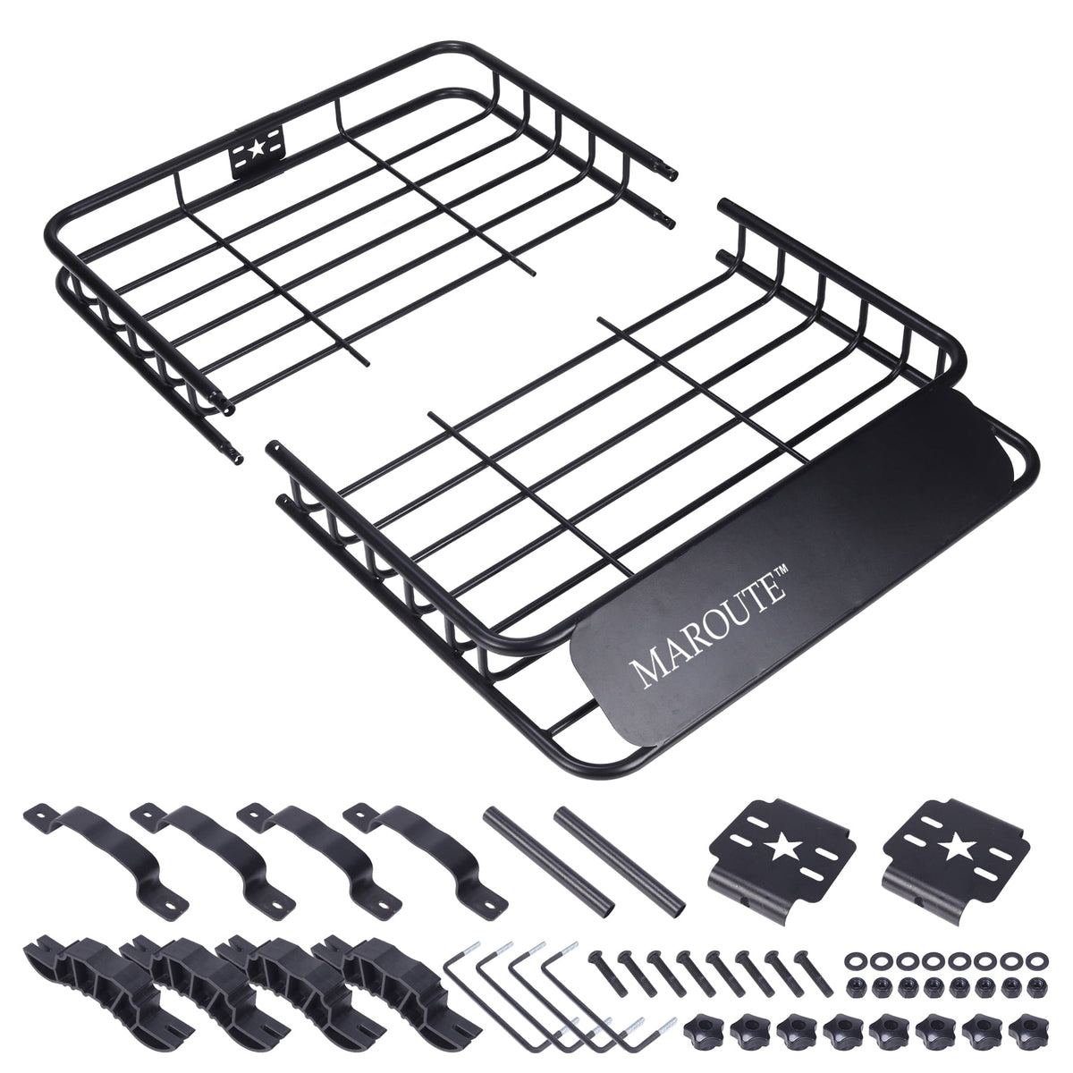 Roof Rack Carrier Basket Universal 51" X 36" X 5" Rooftop Cargo Carrier Basket D7934