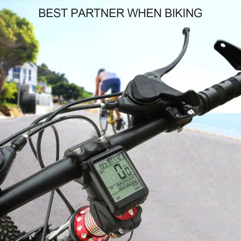 Waterproof Wireless Bicycle Speedometer Odometer D76254