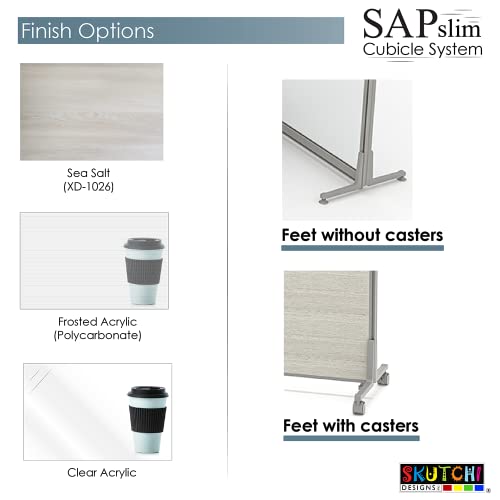 White Single L-Shaped Cubicle Workstation with Storage L421426