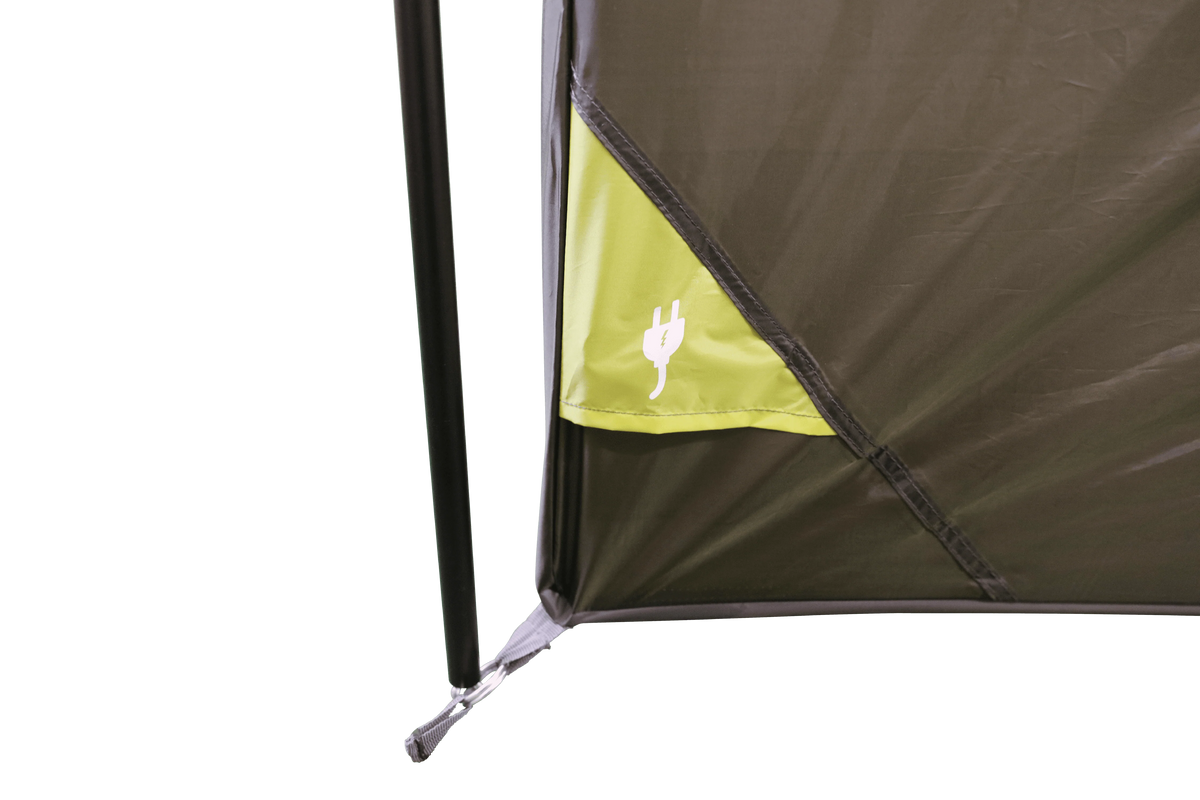 12 Person 3-Room Cabin Tent, Green R44492