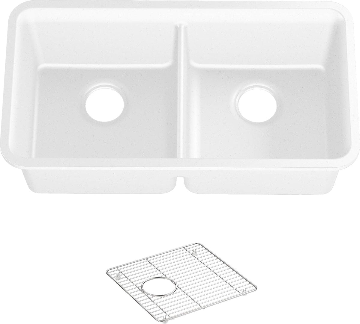 Matte White Kitchen Sink S372