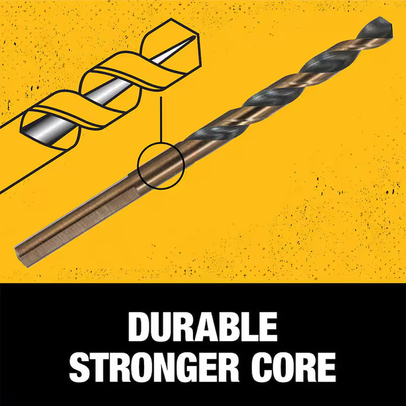Black and Gold 10-Piece Drill Bit Set S366116