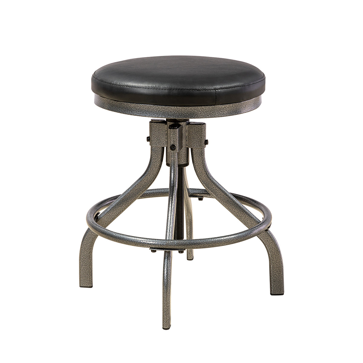 3 Piece Dining Set with 2 Swivel Stools BROWN D702