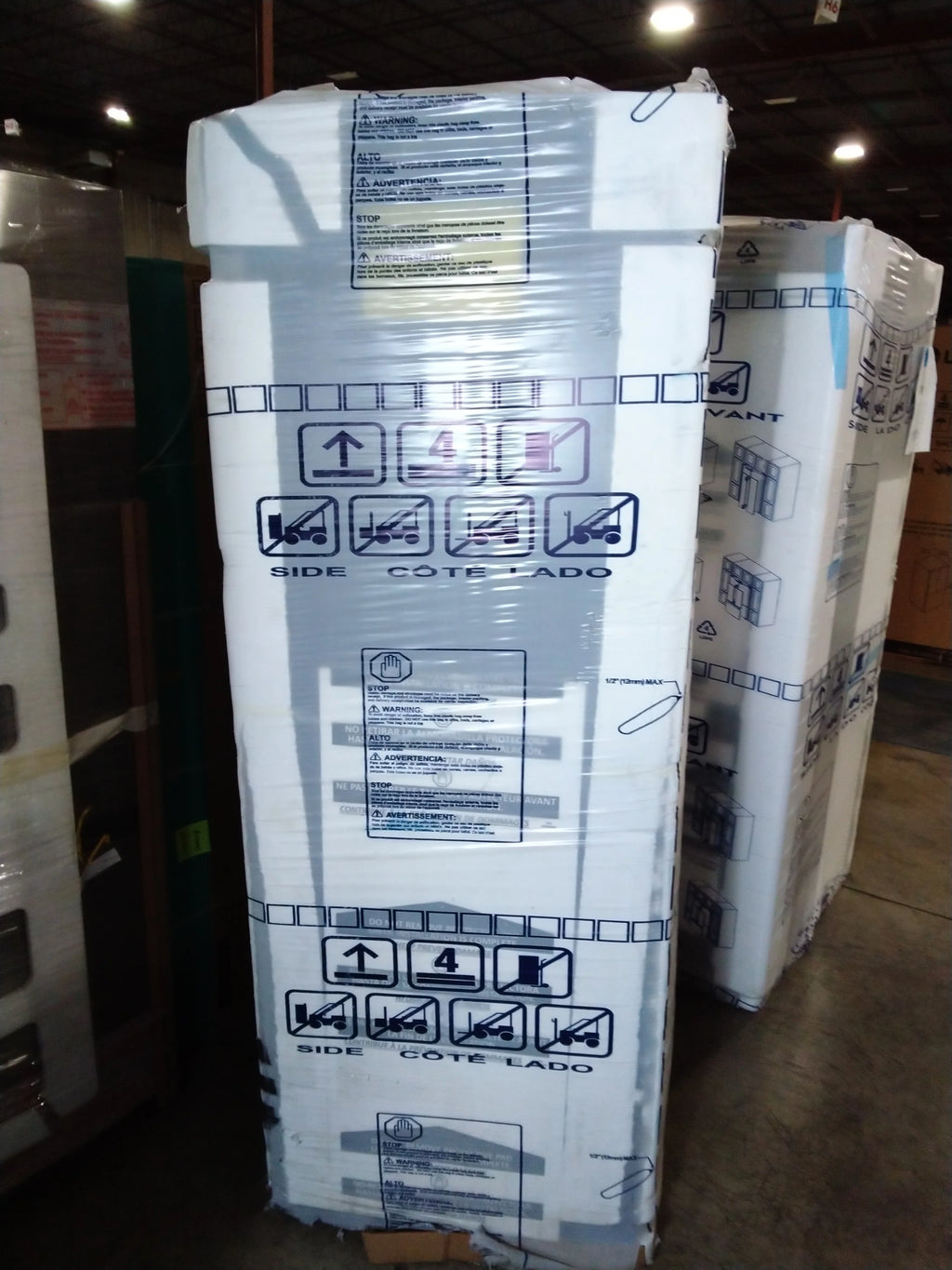 33 In. 19 Cu. Ft. Stainless Steel Single Door All Refrigerator B73278
