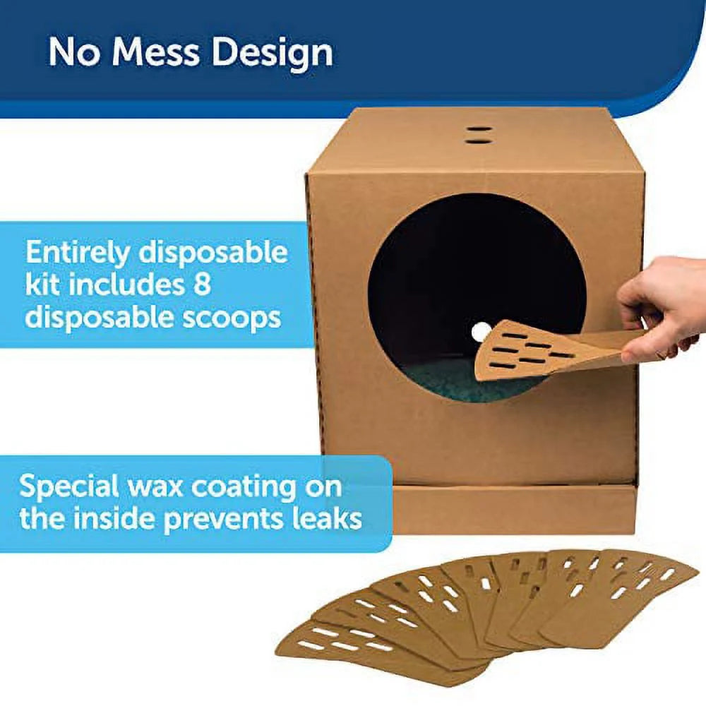 Disposable Cat Litter Box V123