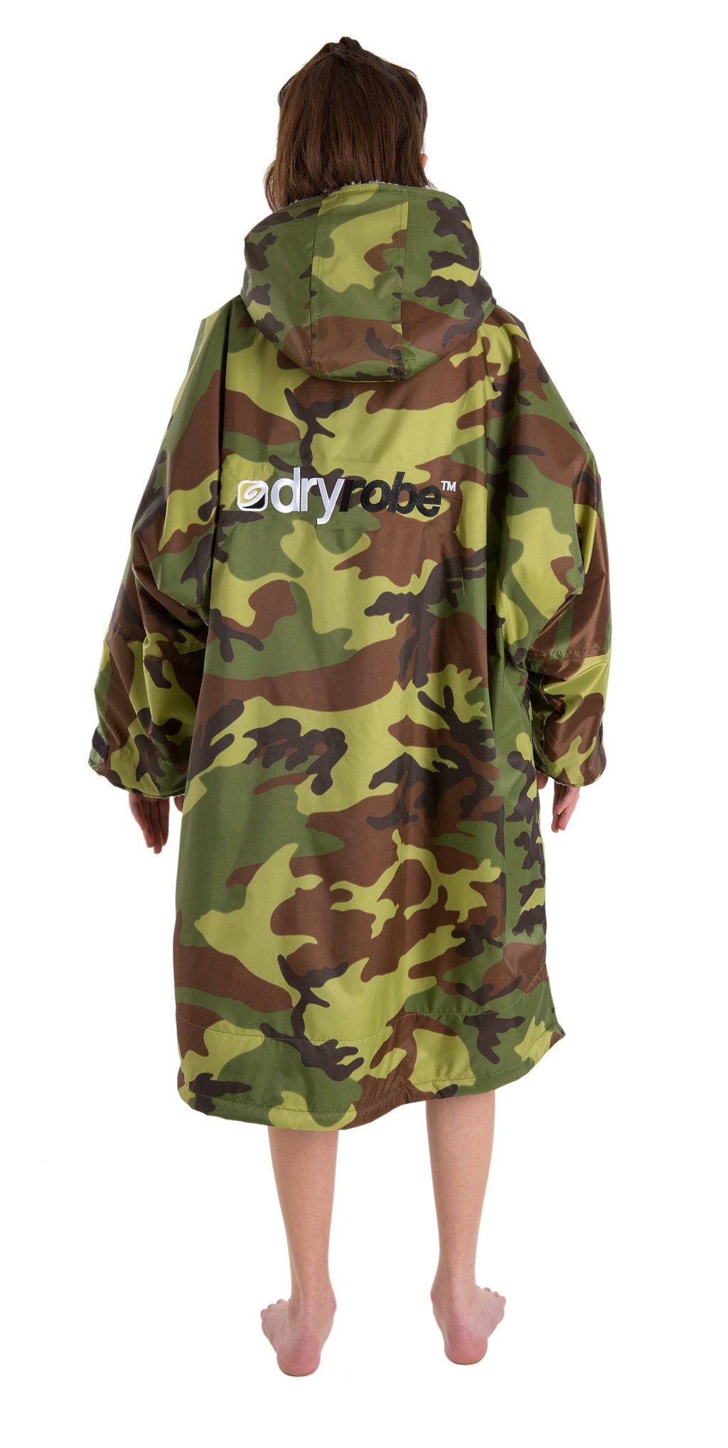 Camo Grey Kids Long Sleeve F583