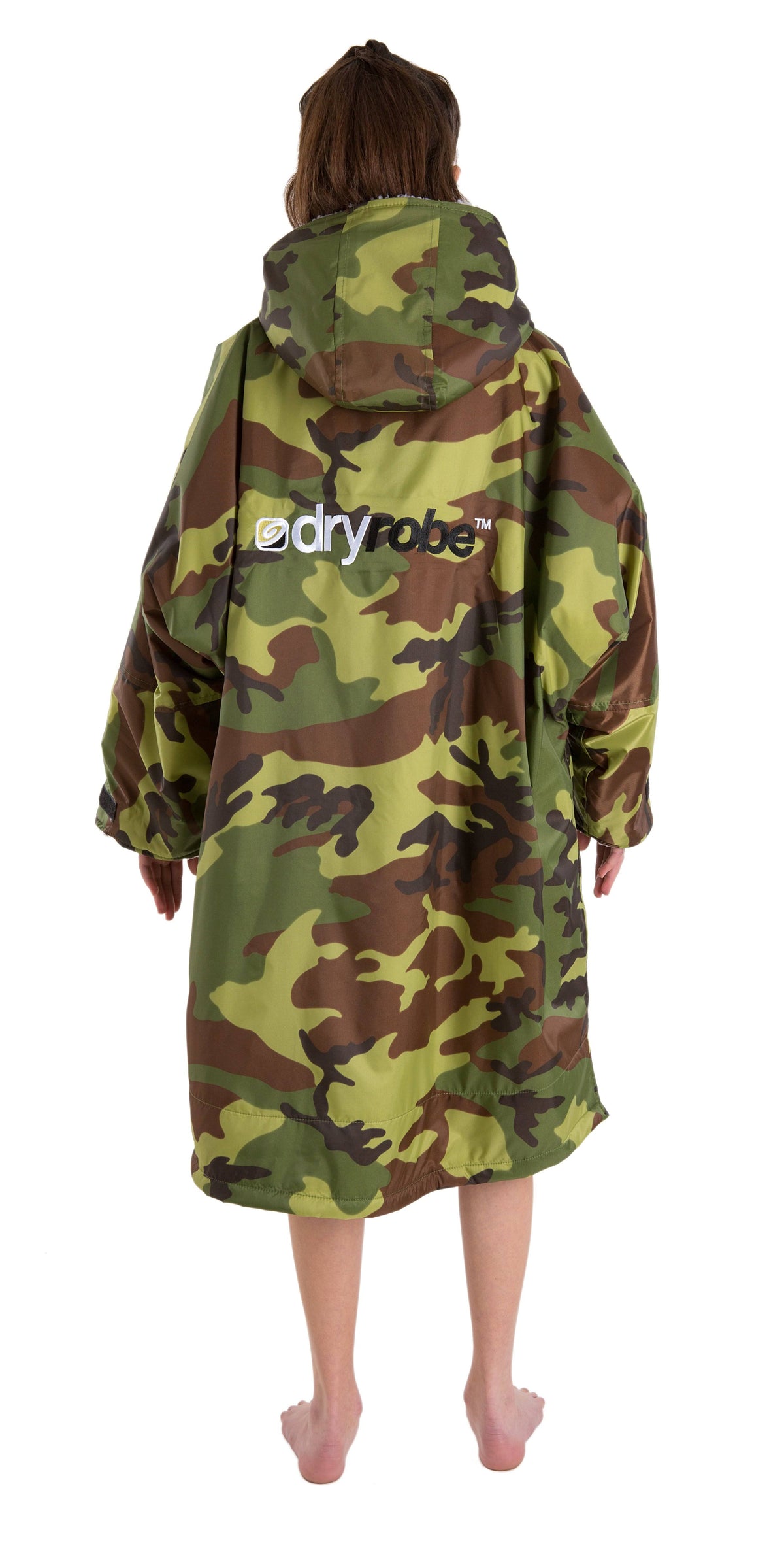 Camo Grey Kids Long Sleeve F583
