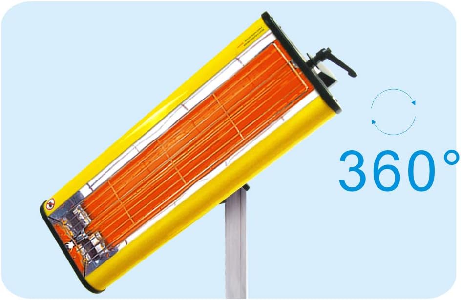 Infrared Paint Curing Lamp with Stand 1050W G85288