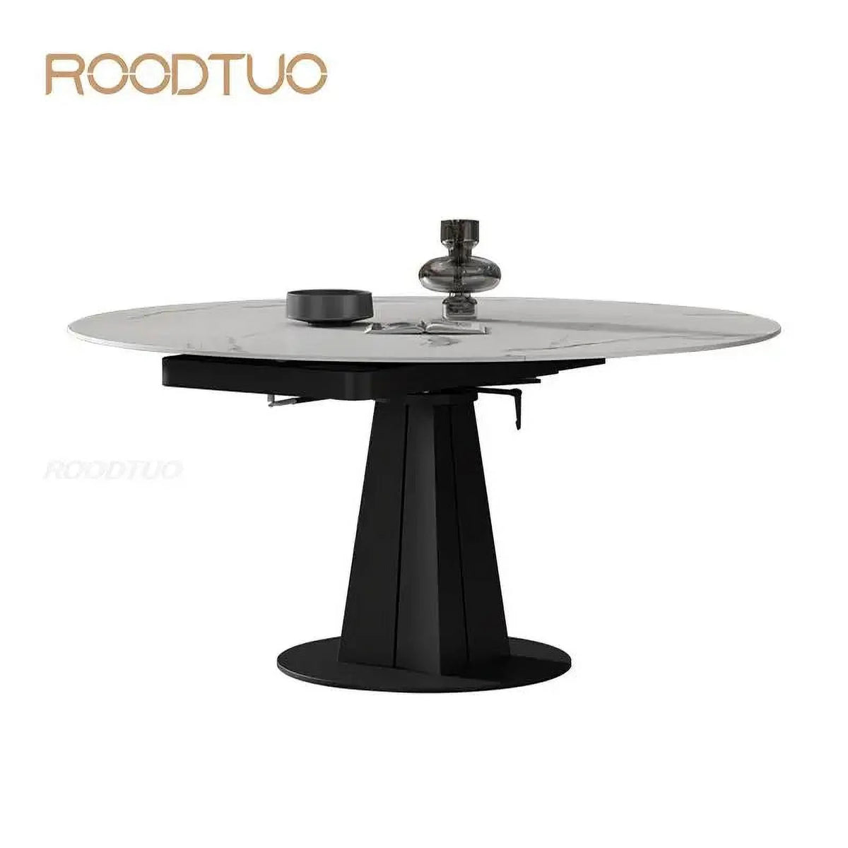 Round Marble Dining Table and Chairs Set E682728