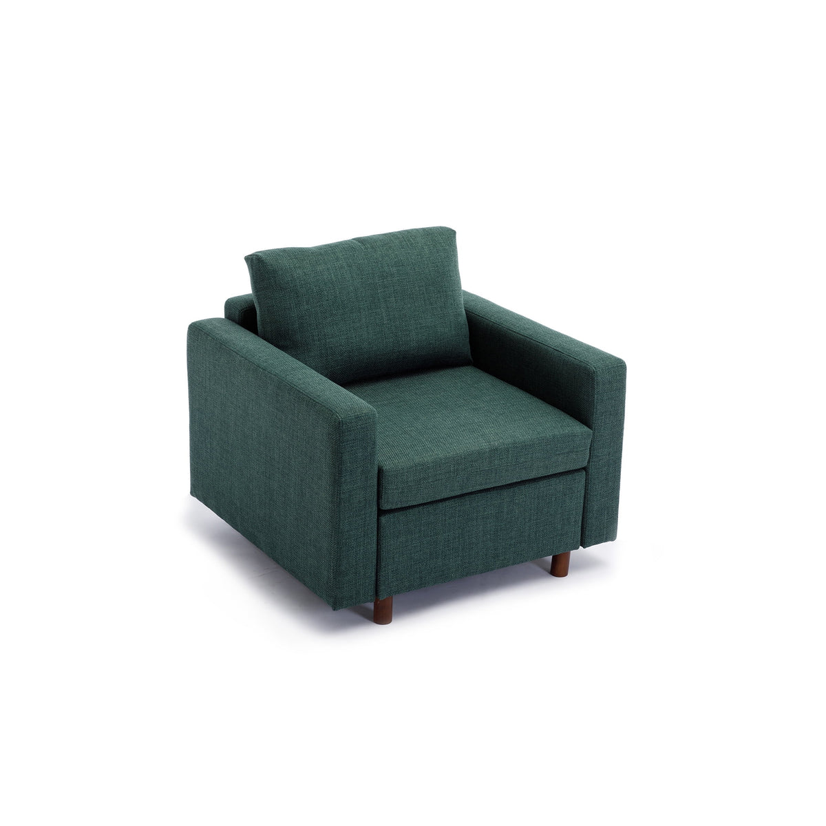 Single Seat Module Sofa Sectional Couch Green V5766