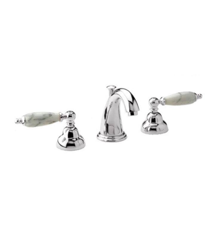 Beige Marble Widespread Bathroom Sink Faucet with Handles B339
