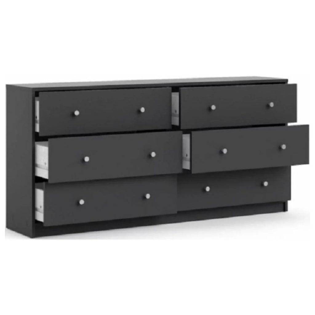6 Drawer Double Dresser B95892
