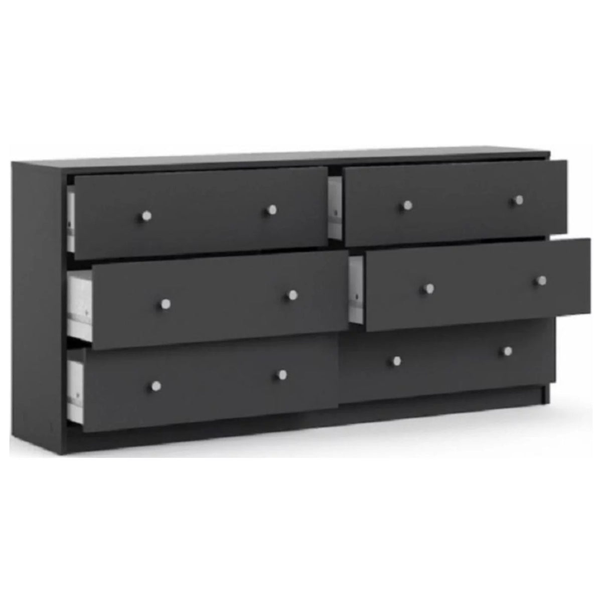 6 Drawer Double Dresser B95892